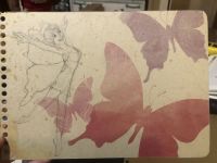 Butterfly faerie journal cover